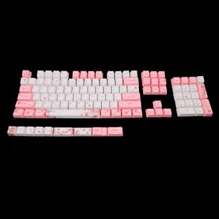 NIKI OEM PBT Cherry Blossom Keycap Mechanical Keyboard Keycaps Dye-Sublimation Keycap