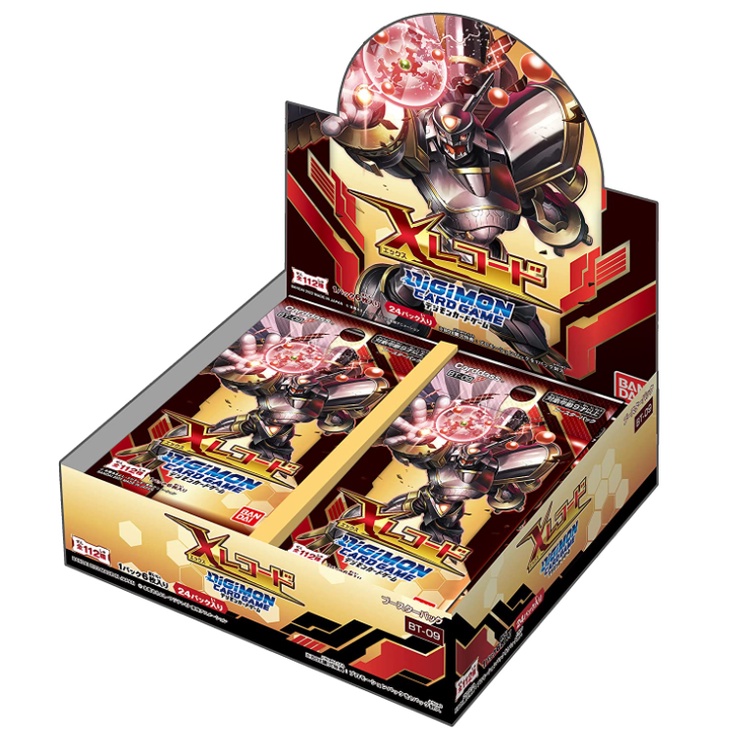 ส่งตรงจากญี่ปุ่น Bandai BT-09 Digimon Card Game X Record (Box)