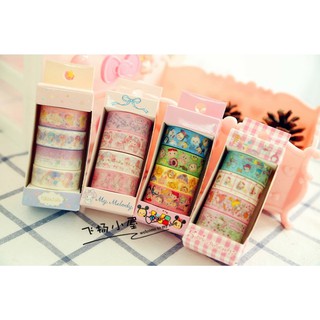 [พร้อมส่ง] masking tape little twin star set