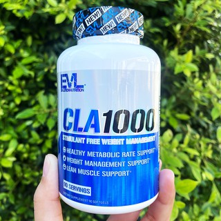 CLA ซีแอลเอจากน้ำมันดอกคำฝอย 1000 mg 90 Softgels - EVLution Nutrition®