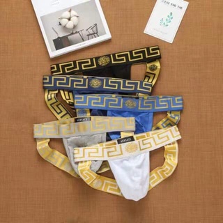 พร้อมส่งกางเกงในชาย Versace รุ่นJockstrap โชว์หลัง ผ้าcottonอย่างดี