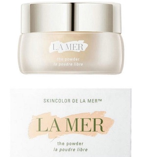 【SUVI】LA MER Ultra Light Loose Powder Oil Control Pearlescent Repairing Loose Powder Sample 3gแป้งฝุ่นบางเบามาก