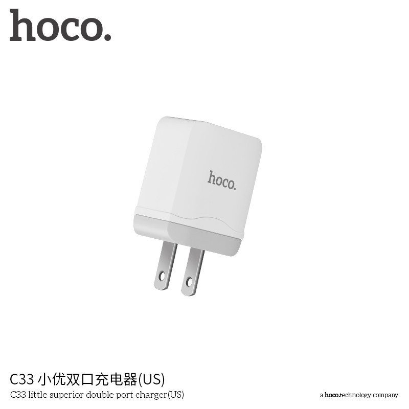 Hoco Charger หัวชาร์จ รุ่น C33 สินค้ามีคุณภาพ - q0uutzgsuk - ThaiPick
