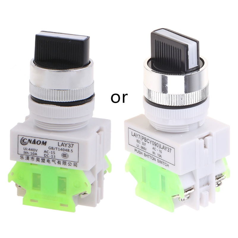 WIN สวิตช์เลือกสามตําแหน่งแบบหมุนจุดระเบิดไฟ LAY7-20X 3