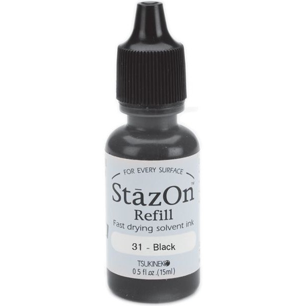 น้ำหมึกกันน้ำ Stazon Ink Refill ปริมาณ 15 ml.