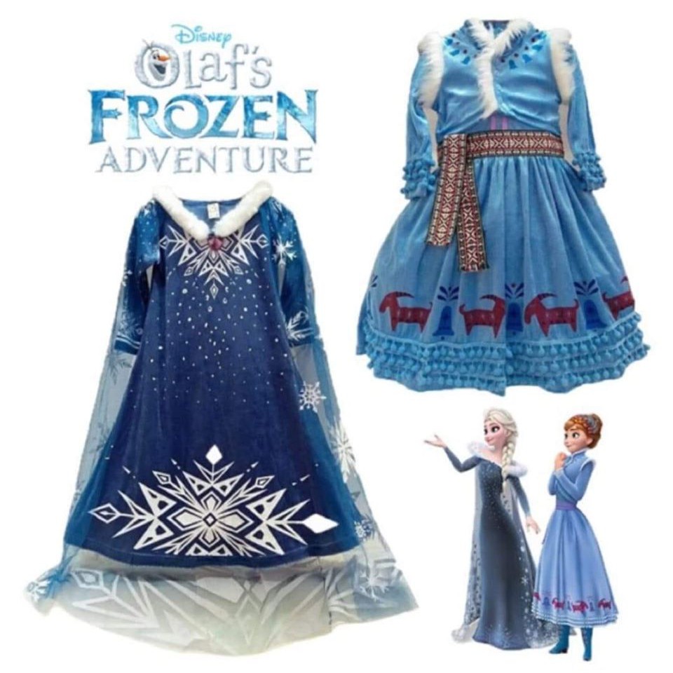 Frozen ชุดเจ้าหญิง Elsa & Anna