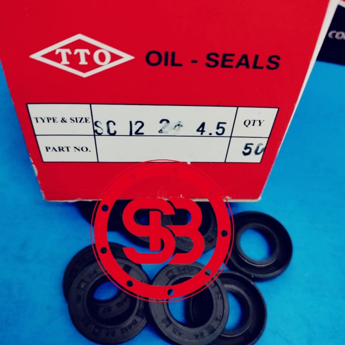 ซีลกันน้ํามัน เซาท์แคโรไลนา 12 24 4.5 / 12.00 24.00 4.50 / 12x24x4.5 ทีทีโอ
