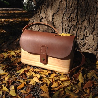 WOODVIEW กระเป๋าไม้รุ่น SL wooden bag