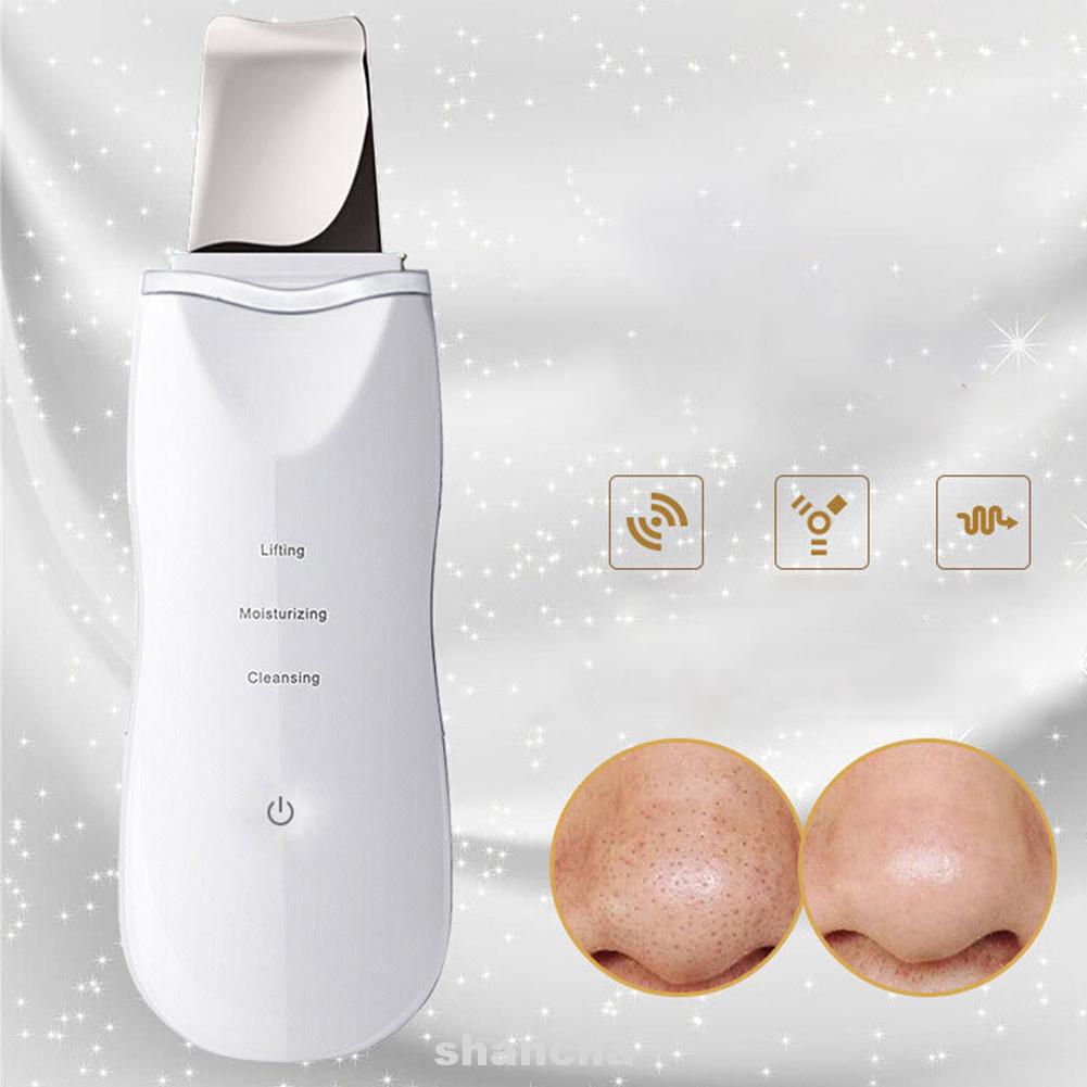 Facial Scrubber Ultrasonic Electric Skin Cleaning Blackhead Removal