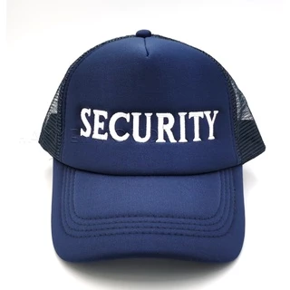 หมวก รปภ หมวกแก๊ปตาข่าย SECURITY