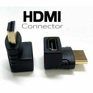 HDMI Female to HDMI Male Type DOWN Type UP Adapter