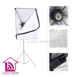 Single Lamp Holder Flash Softbox 50x70cm Support Bracket อุปกรณ์ไฟสตูดิโอ