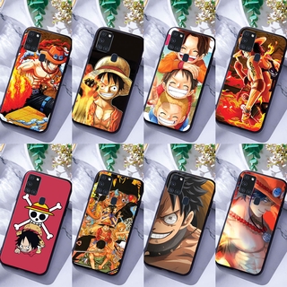 Samsung Galaxy A11 A21 A21S A31 A51 A71 อ่อนนุ่มซิลิก้าเจลเคสโทรศัพท์ One Piece Ace