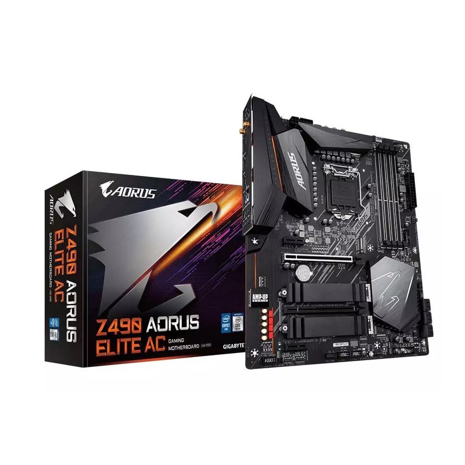 MAINBOARD  GIGABYTE Z490 AORUS ELITE AC LGA1200 รับประกัน3ปี (Pansonics)