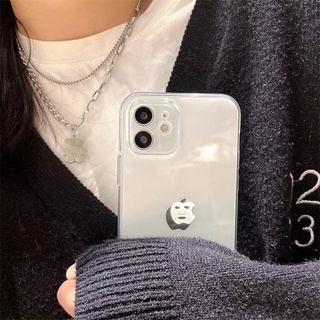 เคสโทรศัพท์มือถือแบบใส กันกระแทก ลายหน้ากาก สร้างสรรค์ สําหรับ Iphone 11 13pro max 12 11 xs xr 8p