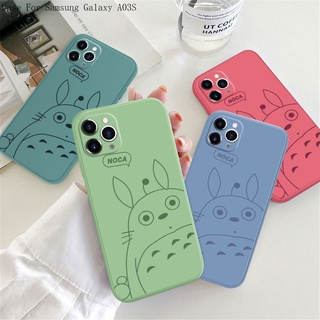 Compatible With Samsung Galaxy A23 A03 A03S A02S A02 M02 4G สำหรับ Case Cartoon Totoro เคส เคสโทรศัพท์ เคสมือถือ