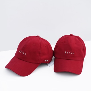 หมวกแก็บ  Basic Cap VLT (สีแดง) ( still.studio )