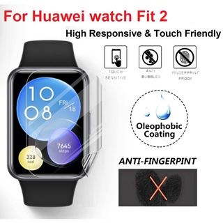 สําหรับ Huawei Watch Fit 2 ป้องกันหน้าจอ ป้องกันการระเบิด Huawei Fit 2 ครอบคลุมเต็มรูปแบบ ฟิล์ม Huawei Watch Fit 2 ฟิล์มป้องกันไฮโดรเจล