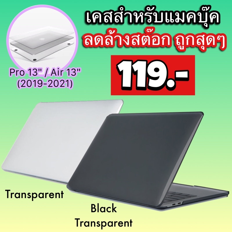 Macbook Case เคสแมคบุ๊ค สำหรับ M1 Air 13" / Air 13" (2019-2020)