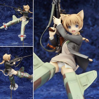 Model Figure งานแท้ Original Strike Witches 2 สงครามเวหา กกน ลอยฟ้า สู้ตาย Lynette Bishop ลีนเนท บิชอป