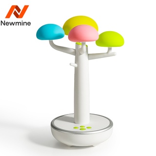 Newmine Wishing Tree ลำโพงบลูทูธ Light Breathing LED Night Light โคมไฟตั้งโต๊ะแฟนเด็ก Creative Gift โมเดิร์นมินิมอล ปุ่ม ขับเคลื่อนด้วย USB