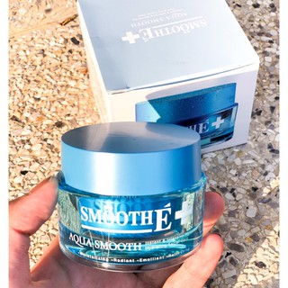 Smooth E Aqua Smooth สมูทอี อควา สมูท สีฟ้า บำรุงนุ่มลึก