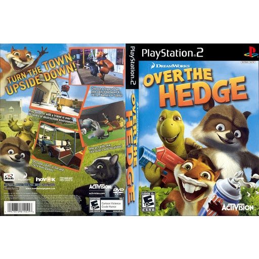 แผ่นเกมส์ PS2 DreamWorks Over the Hedge   คุณภาพ ส่งไว (DVD)