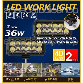 Speed StudioSpeed Studio ไฟตัดหมอก ไฟสปอร์ตไลท์ LED 12 ดวง 4D Lens