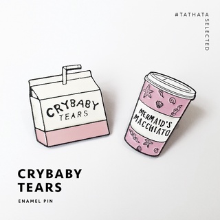 เข็มกลัด Enamel pin : Crybaby tears