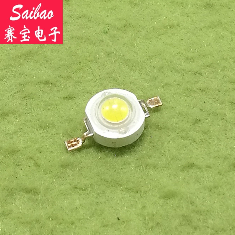 ของแท้ ไดโอดไฟ LED 1W สีขาว 80-90 ลิตร พลังงานสูง