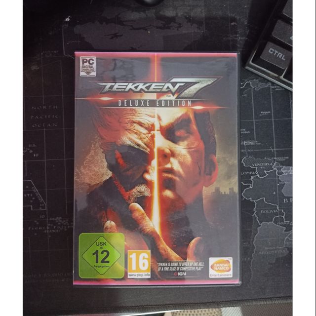 แผ่นเกมส์Pc Tekken7 [4แผ่น] สภาพใหม่ยังไม่เคยลง