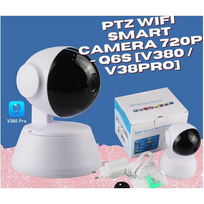 PTZ Wifi กล้องอัจฉริยะ 720P - Q6S [V380 / V38PRO]