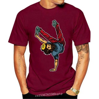 ใหม่ เสื้อยืด พิมพ์ลายพระเยซู Breakdance Idea Man Bpaced12Cakjgl75Size S-5XL