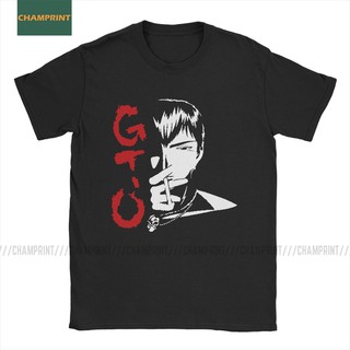 [S-5XL]เสื้อยืดแขนสั้นผ้าฝ้ายพิมพ์ลาย Gto Great Teacher Onizuka สําหรับผู้ชาย