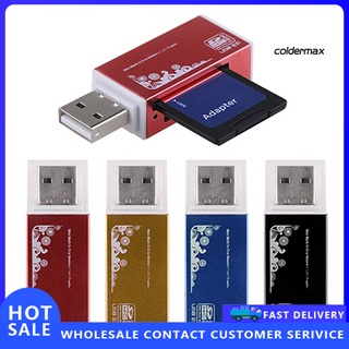 เครื่องอ่านการ์ดหน่วยความจํา USB 2.0 All in 1 สําหรับ Micro SD SDHC TF M2 MMC MS PRO DUO