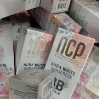 Ncp โลชั่นกันแดด NCP Aura White Sunscreen BB Lotion SPF50 PA+++