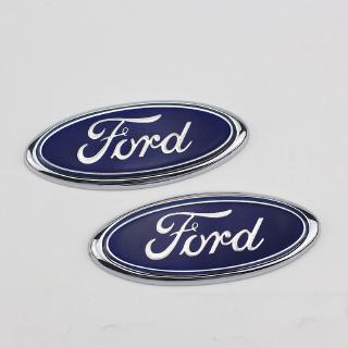 1PCS Ford Fiesta front emblem or Focus rear emblem Mondeo grid logo Ford canopy emblem 11.5CM*4.5