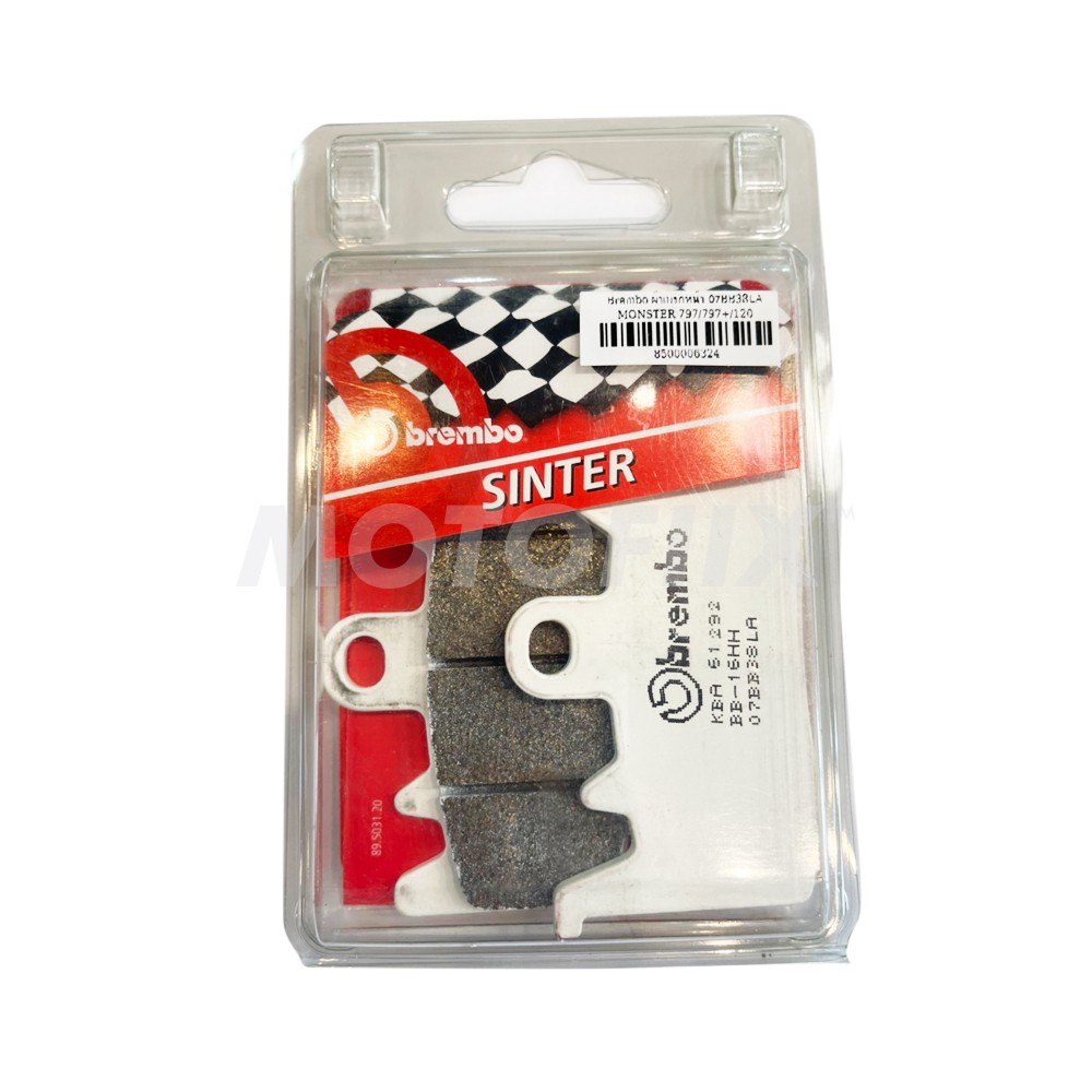 Brembo ผ้าเบรกหน้า 07BB38LA MONSTER 797/797+/1200,PANIGALE