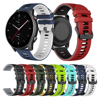 สายนาฬิกาข้อมือซิลิโคน 22 มม . สําหรับ Huami Amazfit Gtr 2e / Gtr 2 Esim / Gtr 2 / Gtr 47 มม .