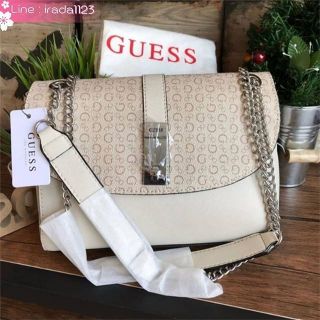 Guess Logo Print Crossbody Bag ของแท้ ราคาถูก