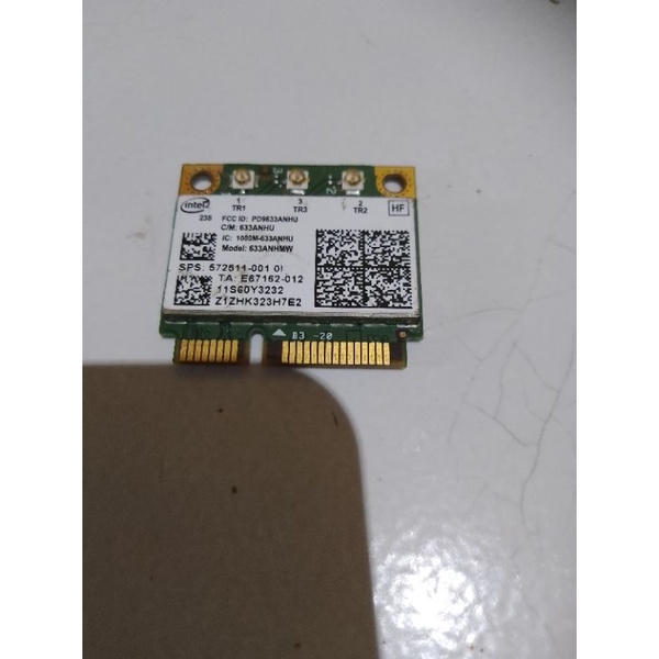 การ์ด Wifi Intel 633ANHU 633ANHMW Ultimate N6300 FRU 60Y3233 IBM Lenovo Thinkpad T420 T430 T410S T52