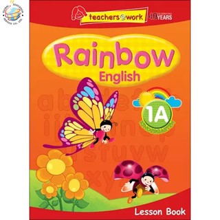 Global Education หนังสือแบบเรียนภาษาอังกฤษระดับอนุบาล 2 Rainbow English Lesson Book K1A