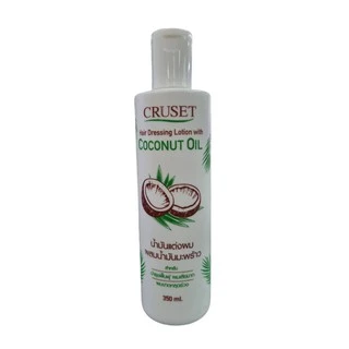 ครูเซ็ท น้ำมันแต่งผม 350มล. Cruset Hair Dressing Lotion 350 ml. น้ำมันเซ็ทลอน #น้ำมันแต่งผม