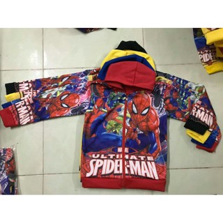 (เฉพาะไลฟ์สดค่ะ)เสื้อกันหนาวสไปเดอร์แมนสุดเท่