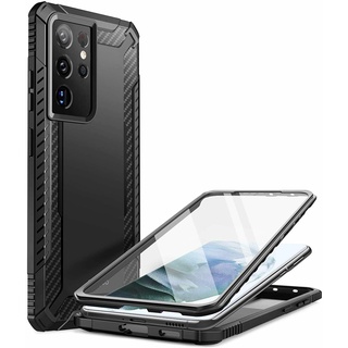 Supcase เคสซีนอน พร้อมฟิล์มกันรอยหน้าจอ สําหรับ Samsung Galaxy S21 Ultra 5G