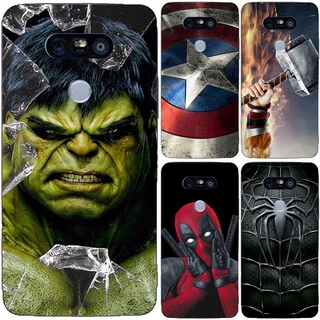 เคสโทรศัพท์ซิลิโคนพิมพ์ลาย Marvel Super Hero สําหรับ Lg G5 Se Lite H850 Vs987 H820 Ls992 H830 Us992