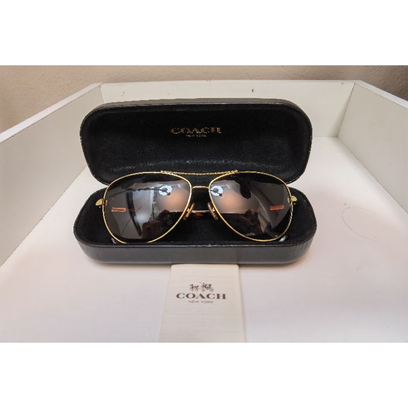 แว่นกันแดด​ Coach HC7058​ มือ2 ของแท้100%