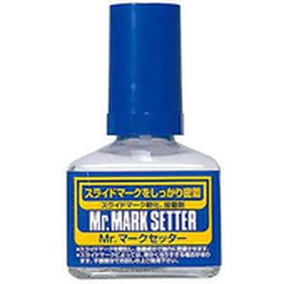 [ MR.HOBBY ] Mr.Mark Setter 40 ml ช่วยให้ Decalน้ำ ติดได้ง่ายขึ้นหรือใช้กับ Decalน้ำ ที่กาวเสื่อมสภาพ