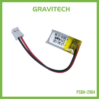 [Gravitechthai]Lithium Ion Polymer Battery LiPo 40mAh 3.7V - 301120