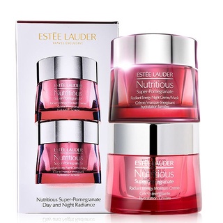 Estee Lauder Red Pomegranate Day/Night Cream ชุดครีมบํารุงผิวหน้า 50มล + 50มล